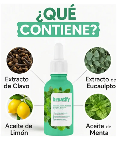 BREATIFY: GOTAS PARA REFRESCAR EL MAL ALIENTO